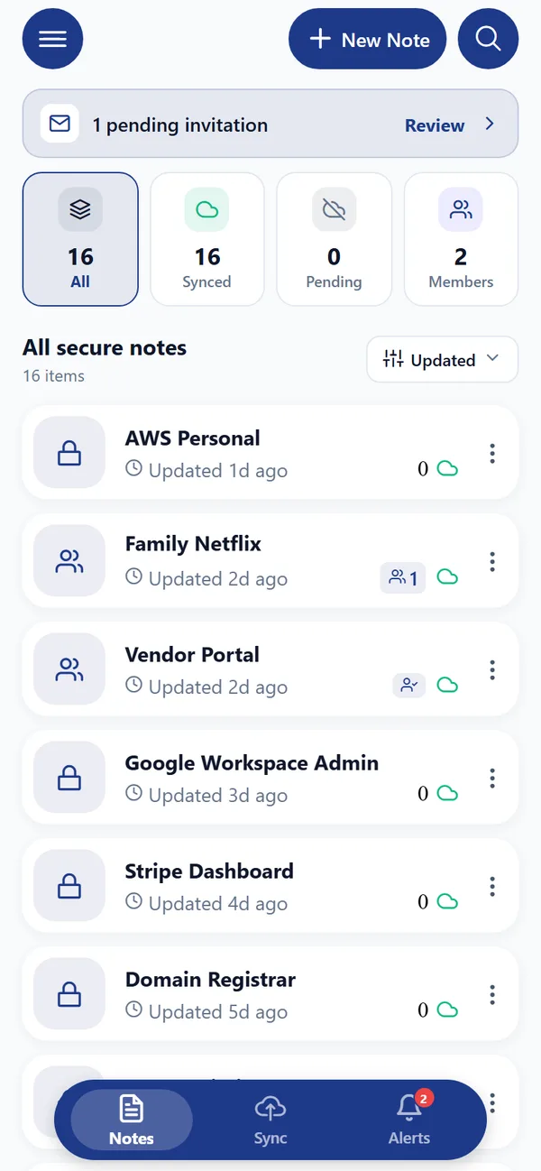 Zealerio Notes: All your notes